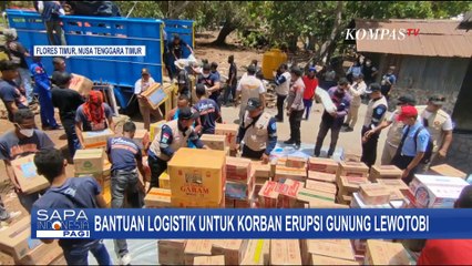 Imbas Aktivitas Kegeempaan Gunung Lewotobi Meningkat, Jalan Trans Flores Ditutup
