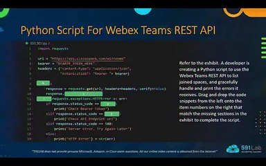 350 901 Cisco Certified Devnet Training - Part 1