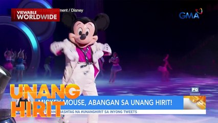 MICKEY MOUSE, LIVE SA UNANG HIRIT! | Unang Hirit