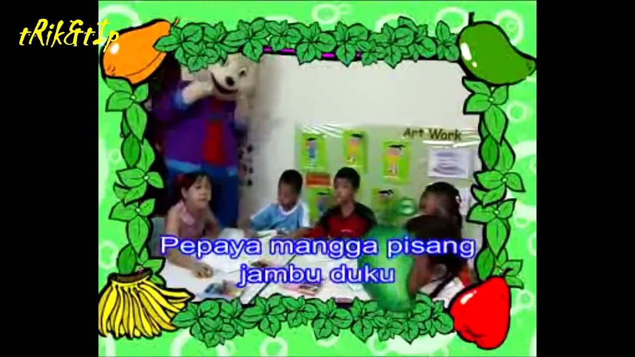 PEPAYA MANGGA PISANG JAMBU - Lagu Anak Indonesia ｜ Lagu Anak Jaman Dulu