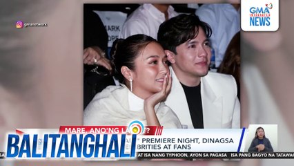 "Hello, Love, Again" premiere night, dinagsa ng executives, celebrities at fans | Balitanghali