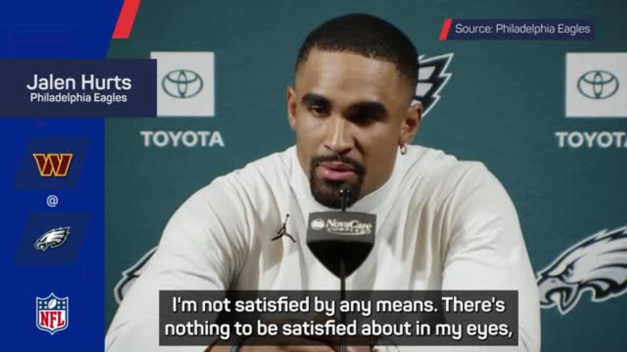 'So much more' for Eagles to accomplish - Jalen...