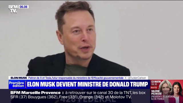 Donald Trump à la Maison Blanche: Elon Musk hérite d'un ministère, celui de l' efficacité gouvernementale