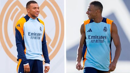Mbappé se entrena con el Real Madrid tras quedar fuera de la convocatoria de Francia