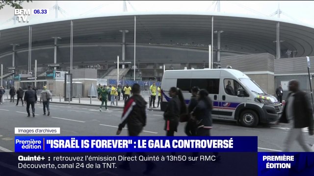 Paris: un gala pro-israélien et une manifestation pro-Palestine à la veille du match France-Israël