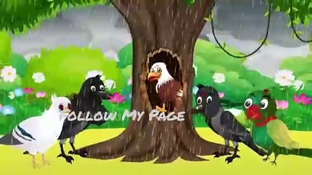 Last Part चिड़िया कार्टून  Barish Chidiya Kauwa 2024  Chidiya wala Cartoon  Hindi Cartoon Kahani