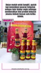 Zaman sekolah dulu memang famous jenama Aminah Hassan