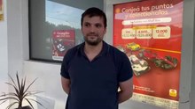 Fabricio Pechin (Gerente de Pico Servicios) Shell General Pico La Pampa en calles 24 y 19