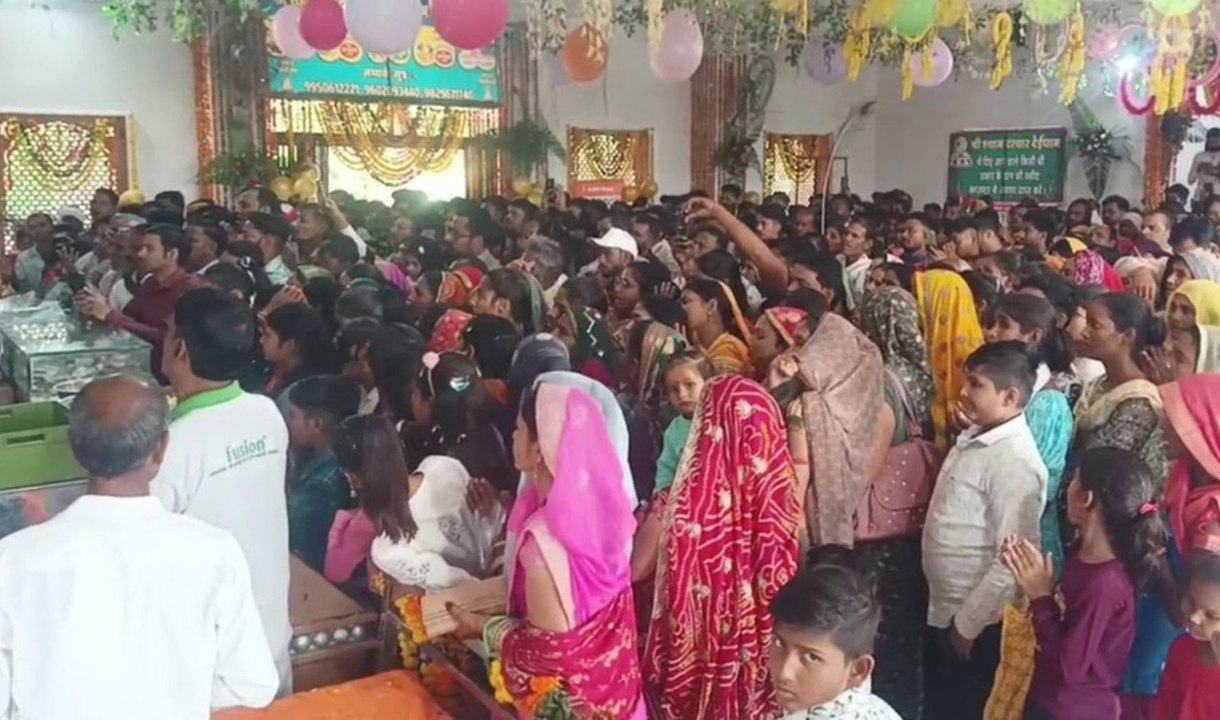 Video : श्याम जन्मोत्सव पर श्याम बाबा के जयकारे से गूंजा मंदिर परिसर, उमड़े श्रद्धा का सैलाब