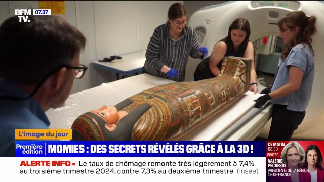 Les secrets de momies révélés grâce à la 3D