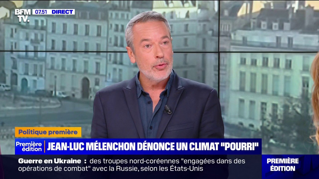 ÉDITO - "Si l'ambiance est pourrie, Jean-Luc Mélenchon et ses amis n'y sont pas pour rien"
