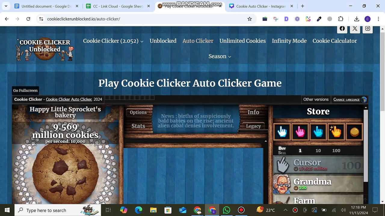 Cookie Auto Clicker