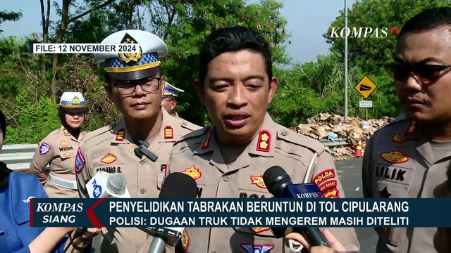 Cari Penyebab Kecelakaan Tol Cipularang, Polisi Periksa Keadaan Rem hingga Mesin Truk