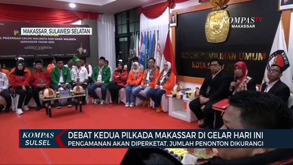 Debat Kedua Pilkada Makassar, Pengamanan Akan Diperketat, Jumlah Penonton Dikurangi