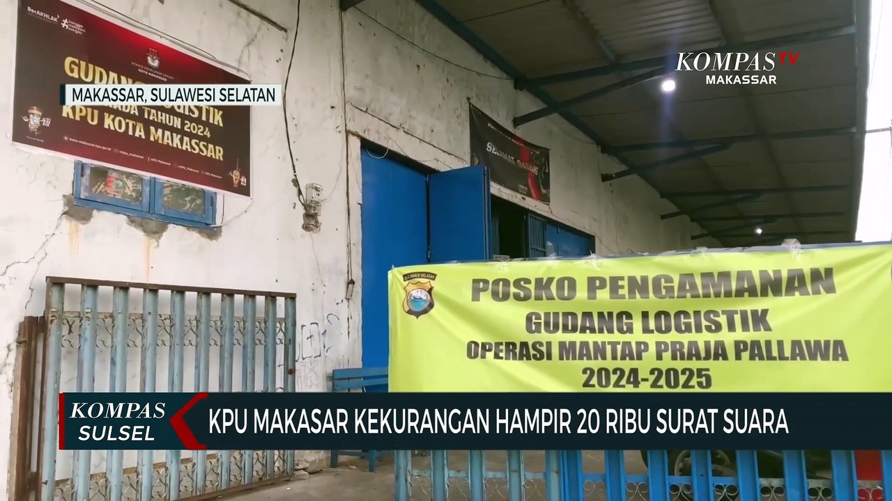 KPU Makasar Kekurangan Hampir 20 Ribu Surat Suara