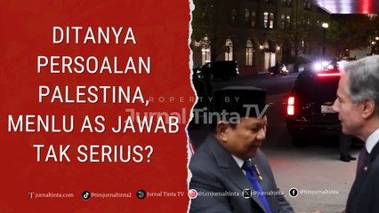 Diundang Makan Malam Menlu Amerika, Jawaban Blinken Pas Ditanya Prabowo Bagaimana dengan Palestina