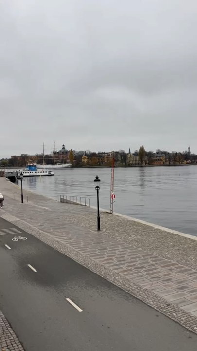 SUPERBE VUE sur Gamla Stan à Stockholm