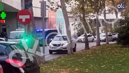Sánchez blinda la Asamblea de Madrid ante la declaración de Begoña Gómez con 8 furgones y 50 policías