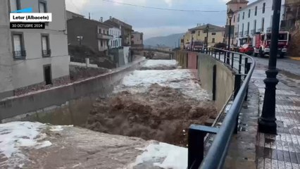 Así estaba Letur un día después de la dana