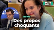 Sarah Knafo questionne Stéphane Séjourné au Parlement européen et choque