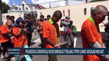 Polresta Gorontalo Kota Ringkus 7 Pelaku TPPO Lewat Aplikasi MiChat