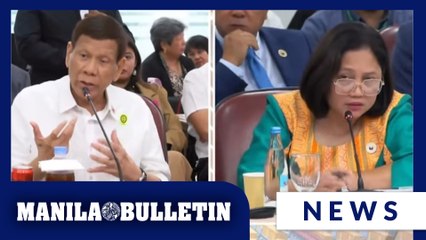 ‘You are not an investigator’: Tensions arise as Duterte slams Brosas