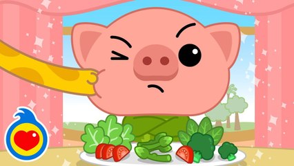 Qué Le Pasa al Cerdito Enojón-  Canciones Infantiles  Plim Plim