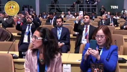 كلمة رئيس الوزراء خلال قمة المناخ COP29