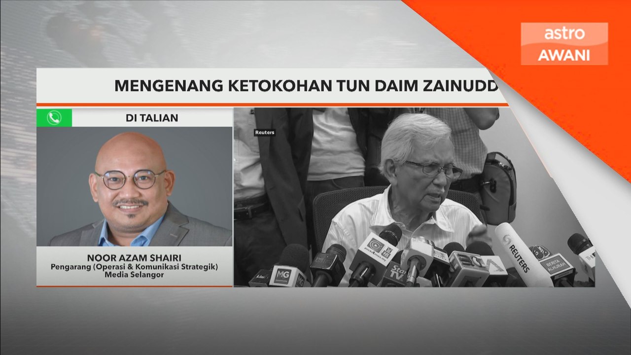 Mengenang ketokohan Tun Daim Zainuddin - Azam Shairi