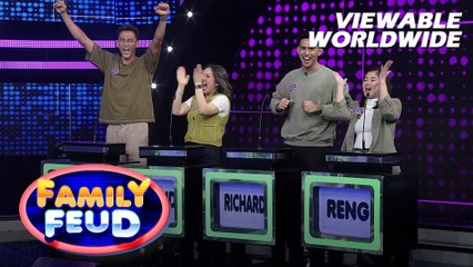 Family Feud: ESCOTO FAMILY, NA-FULL SWEEP ANG HULAAN NG FIRST ROUND! (Episode 606)