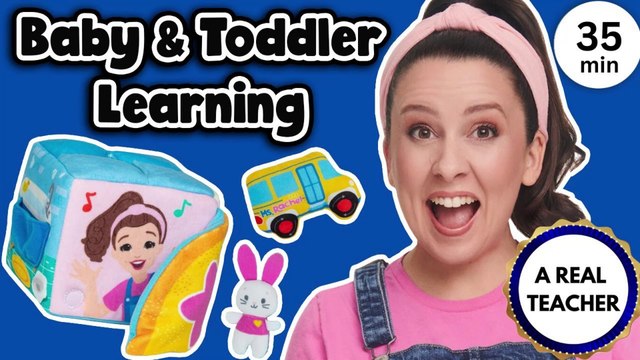 Toddler Learning with Ms Rachel - Nursery Rhymes & Kids Songs - Baby Video - Milestones & Speech