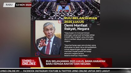 RABU 13 NOVEMBER 2024 - BERITA PEN.UMNO 5@5
