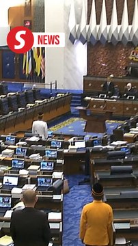 Dewan Rakyat observes moment of silence for the late Daim