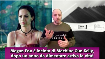 Megan Fox è incinta di Machine Gun Kelly, dopo un anno da dimentare arriva la vita!