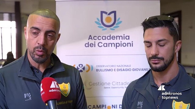 Maniscalco e Bruno: “Noi siamo degli ambasciatori, essendo atleti siamo dei veicolatori di messaggi importanti”