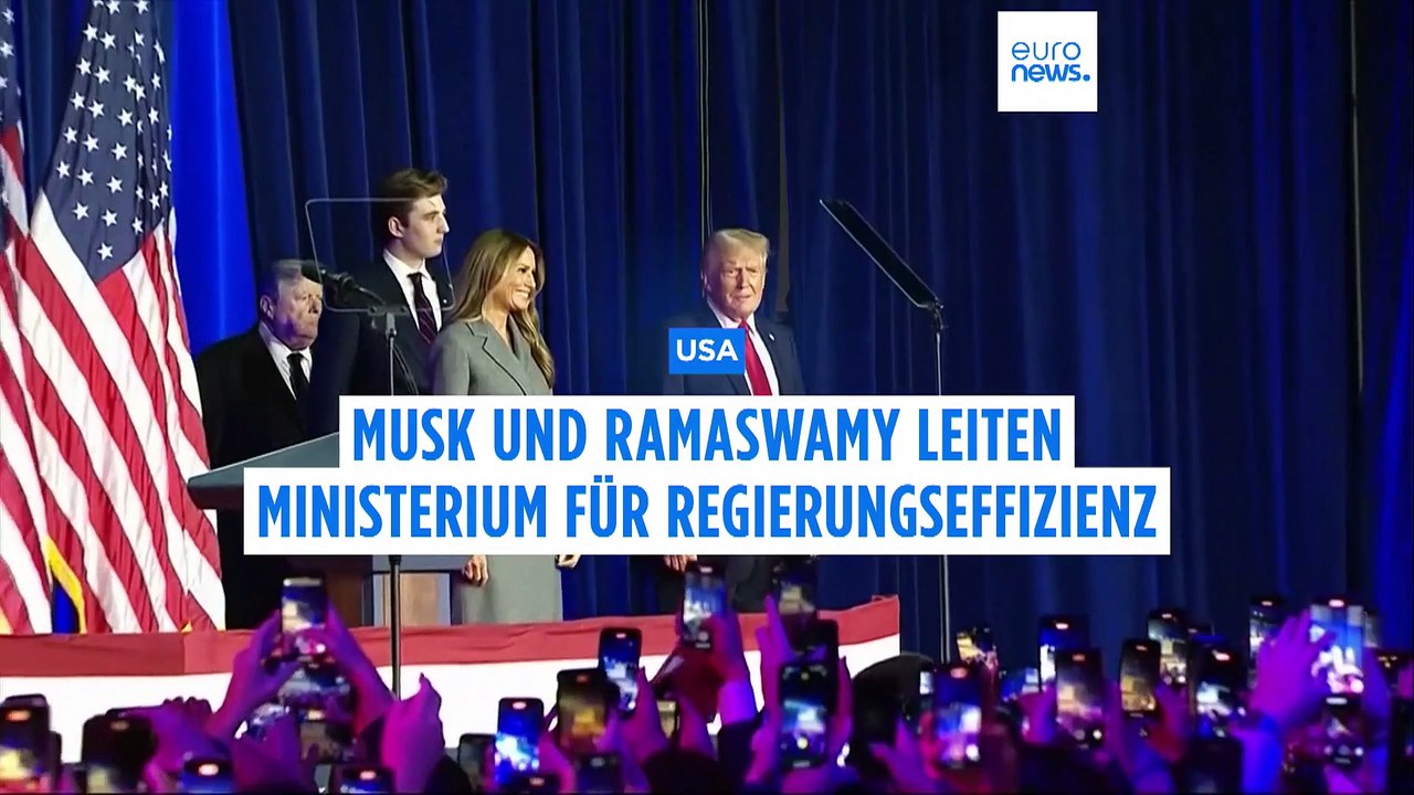 Trump: Musk soll in neuer DOGE-Abteilung Bürokratie abbauen