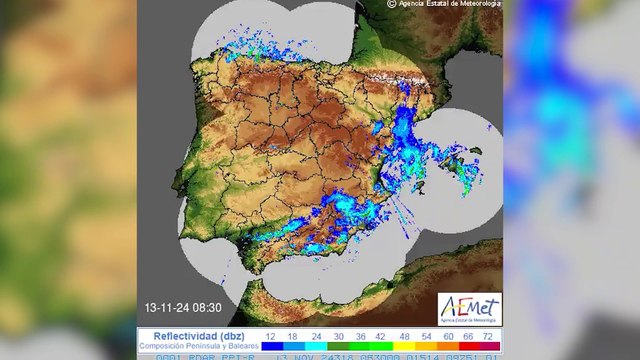 Primeros efectos de la nueva DANA: La Aemet mantiene en riesgo extremo a Málaga y Tarragona