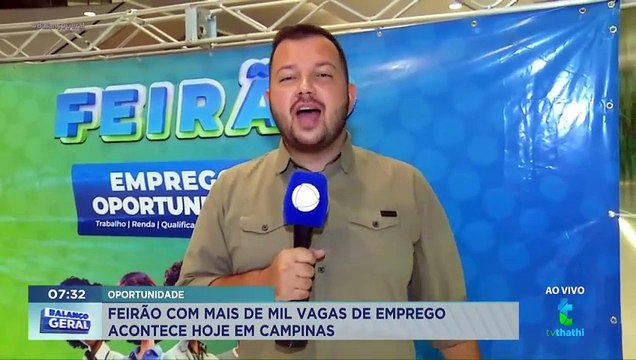 Ao Vivo: Balanço Geral Campinas - Manhã (13/11)