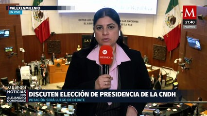 Continúa la discusión sobre la presidencia de la CNDH en el Senado