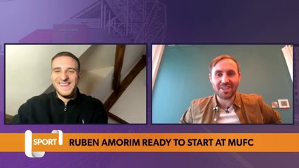 Ruben Amorim ready to start his journey at Manchester United