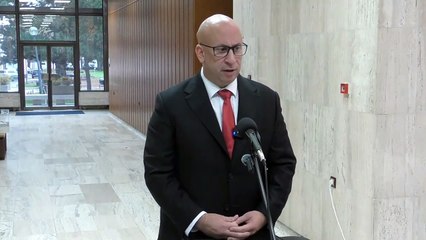 Brífing ministra dopravy J. Ráža