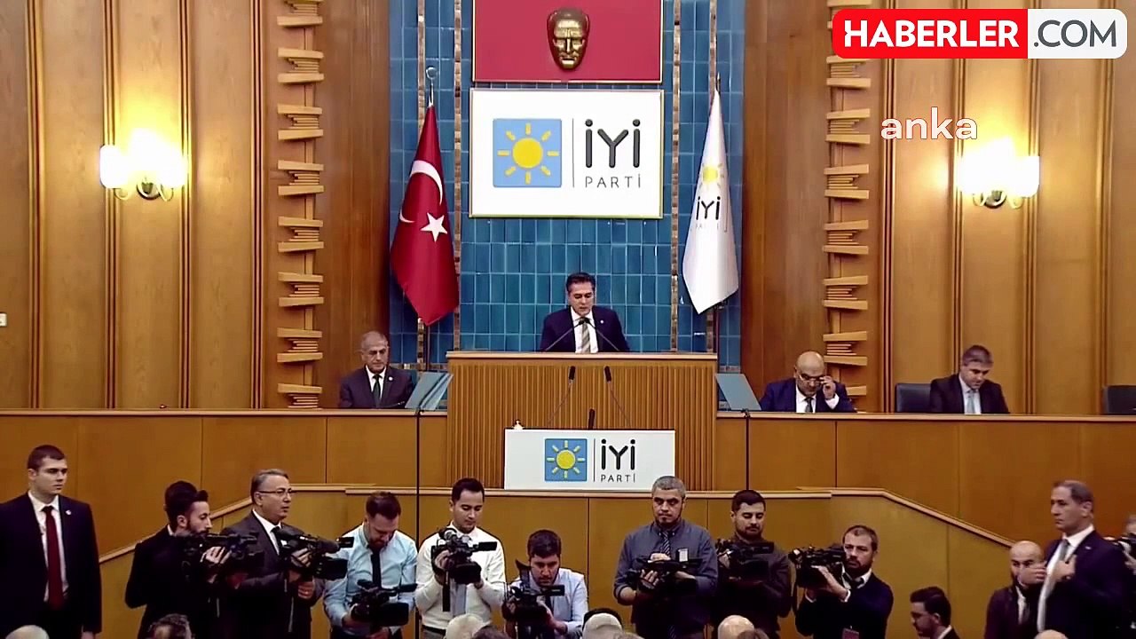 İyi Parti Grup Toplantısı... Dervişoğlu: "Yoksulluk, Sevk ve İdare Edilmektedir. İzmir'deki Yangında 5 Çocuğumuzun Ölmesi de Bundandır"