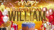 WILLIAM - Happy Birthday William