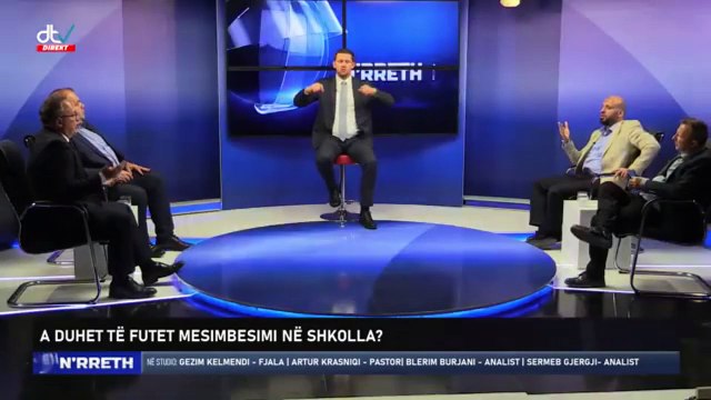 Gëzim Kelmendi - A duhet të futet mesimbesimi në Shkolla - Debat në DTV në emisionin N Rreth (pjesa e dytë)