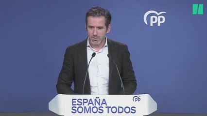 Sémper: "Nosotros no vamos a entrar en el barro ni vamos a contribuir a que la política española se emponzoñe más".
