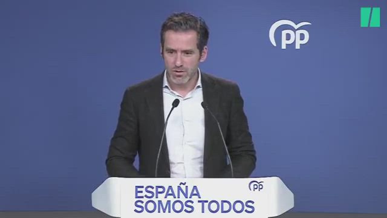 Sémper: "Nosotros no vamos a entrar en el barro ni vamos a contribuir a que la política española se emponzoñe más".