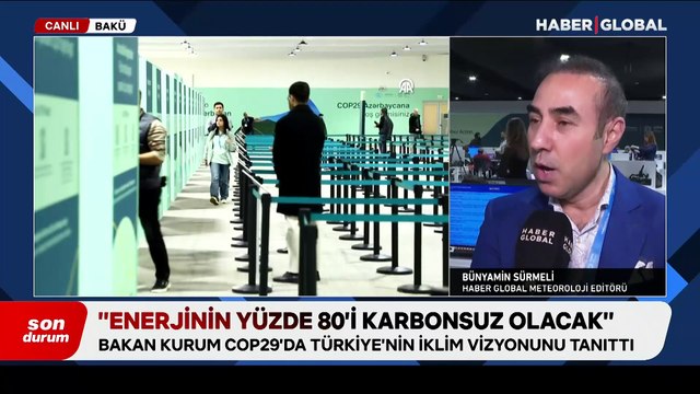 Türkiye'nin iklim vizyonu tanıtıldı! Bünyamin Sürmeli: En çok dikkatimi çeken çimento hedefiydi