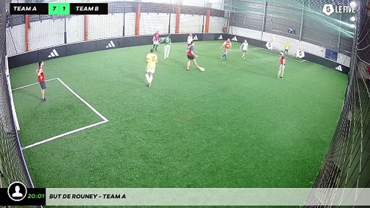 But de Rouney - Team A