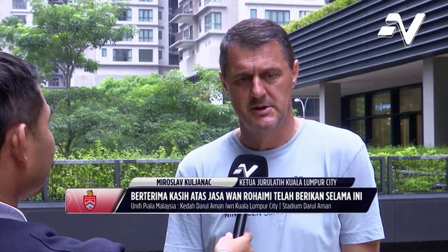 Wan Rohaimi tinggalkan Kuala Lumpur City untuk bersama Penang FC