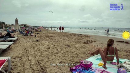 The BEST 4K Beach Walk Experience You've Never Seen! SPAIN 🍐